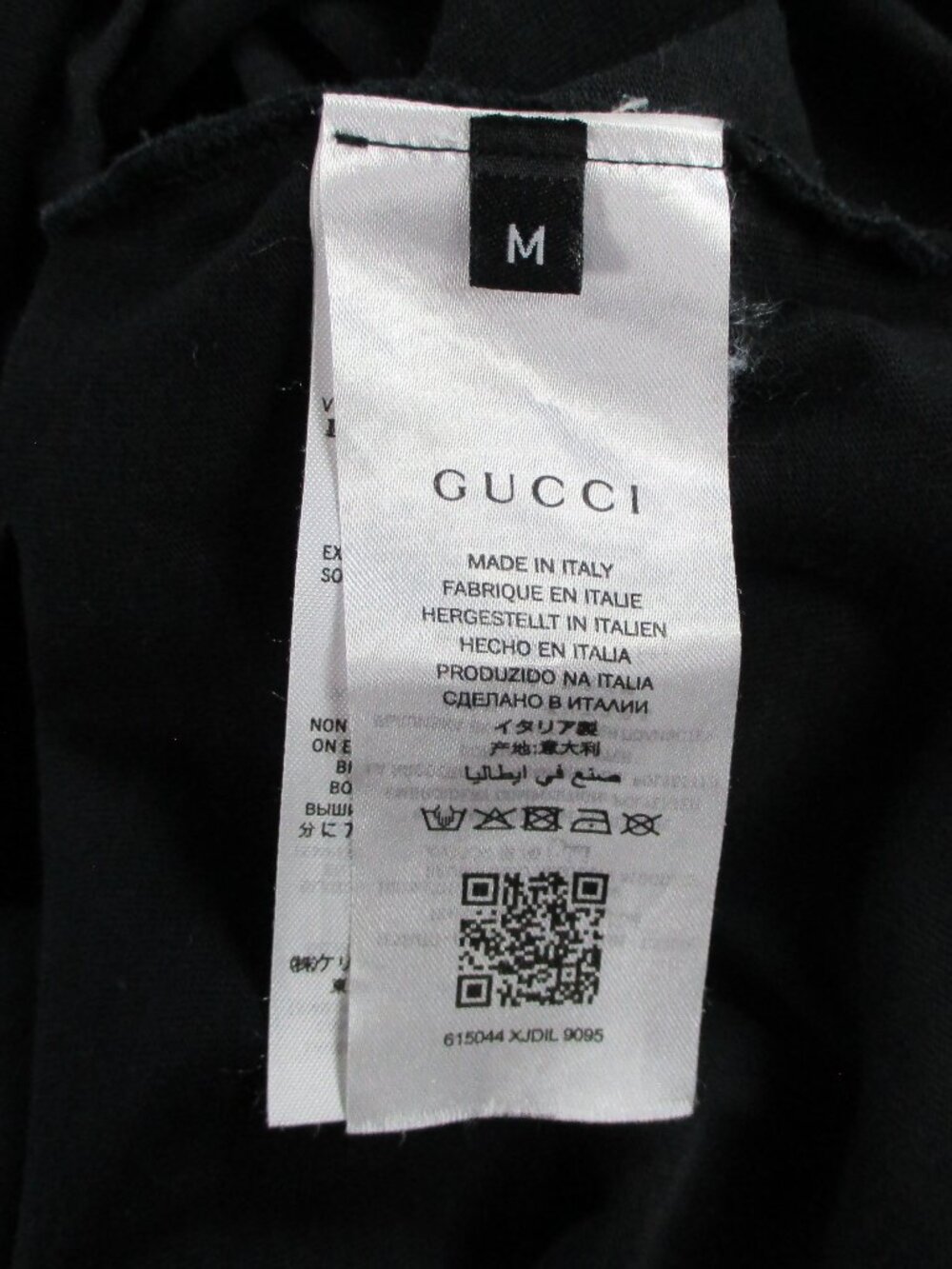 Gucci T Shirt Adult Medium Black Orange Tiger Logo Interlock Graphic Print Tee - Picture 6 of 12